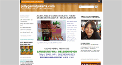 Desktop Screenshot of jellygamatjakarta.com