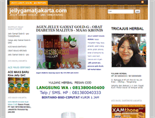 Tablet Screenshot of jellygamatjakarta.com